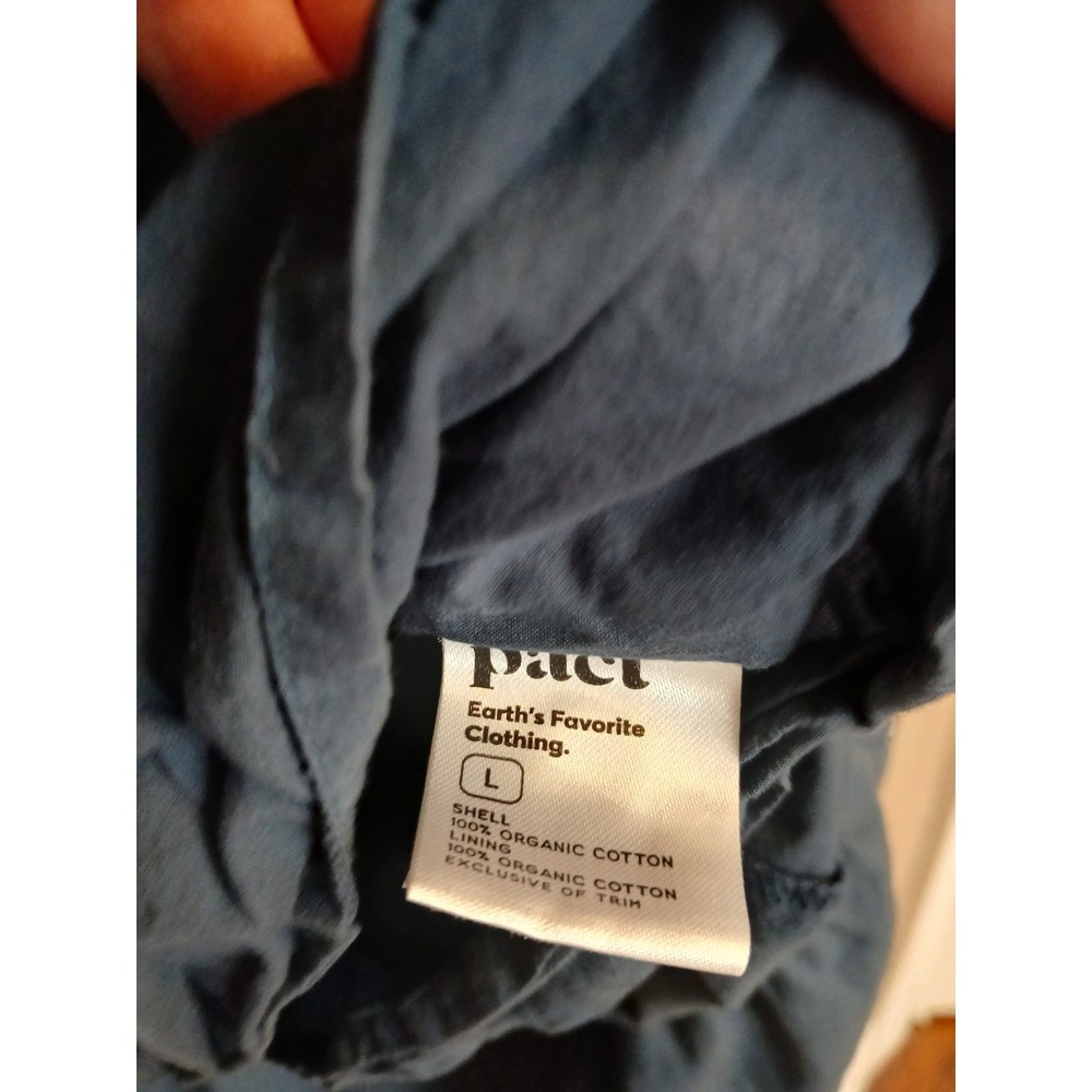 Pact Dress Large Tiered Maxi Organic Cotton Resort Beach Bohemian Boho Pockets - Picture 9 of 15
